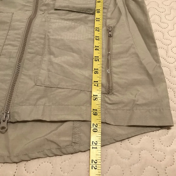 Xhilaration Tan and Orange Outdoor Vest Size M - Picture 6 of 15